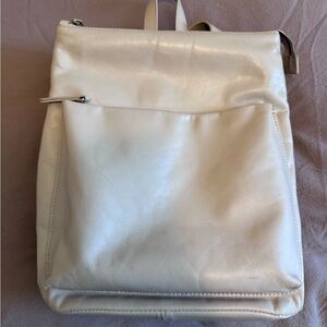 ANDAR Addison Backpack in Cream